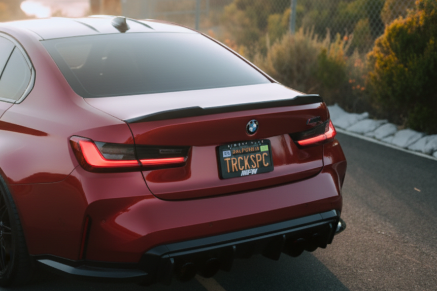 G80/G20 CS Style Carbon Fiber Spoiler 